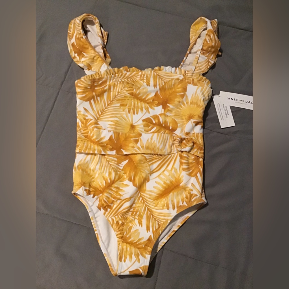 Janie and Jack Girls Swimsuit Size 10 NWT